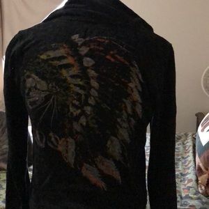 Metal mulisha zip up